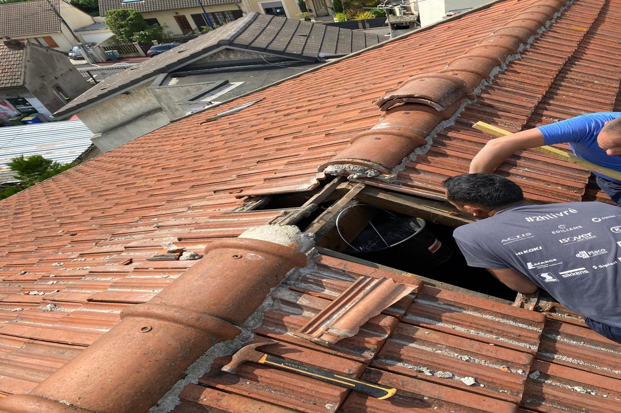 travaux toit